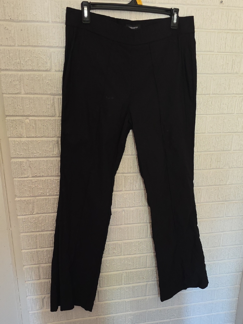 Counterparts Black Boot-Cut Stretch Pants